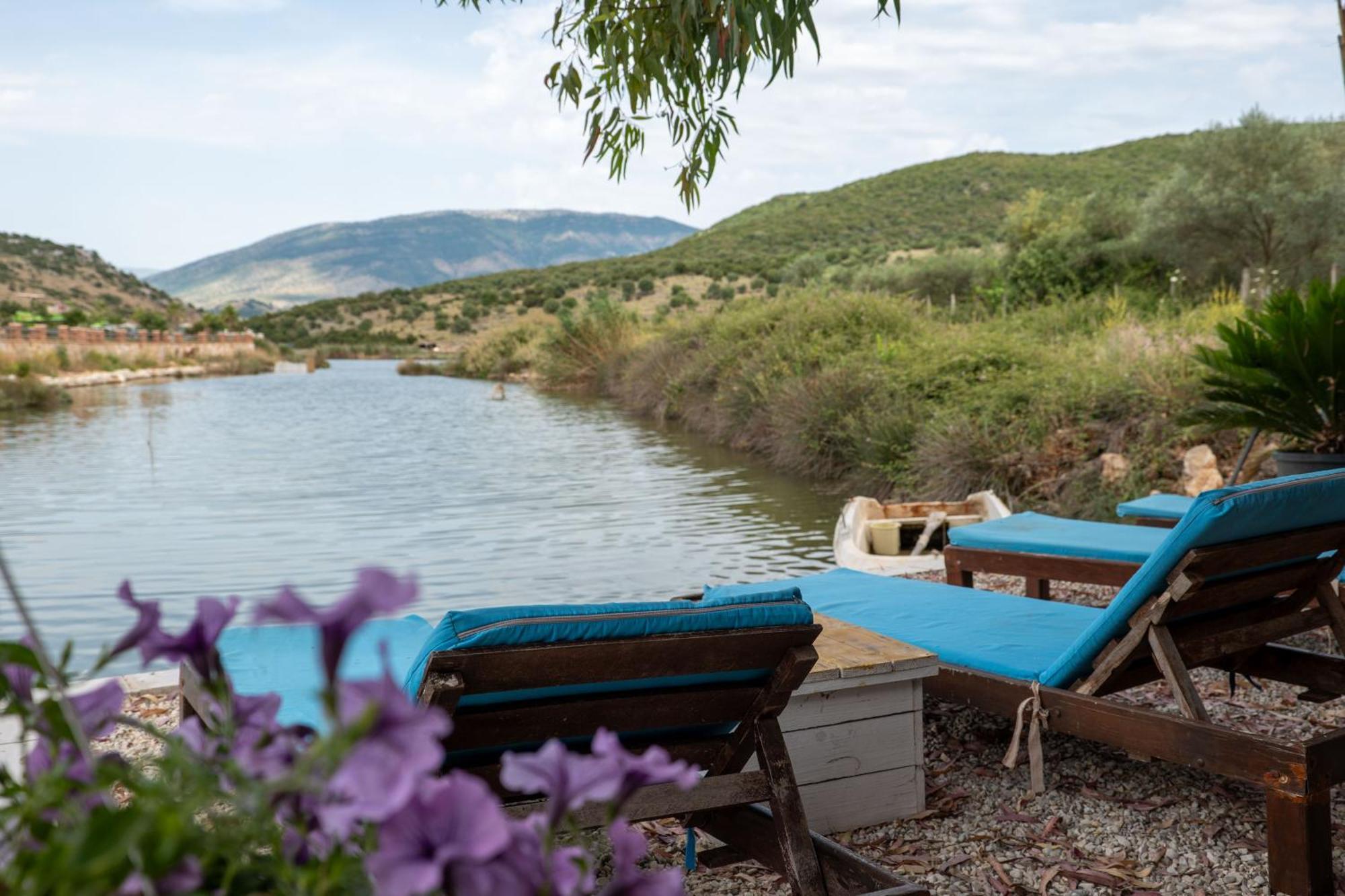 Garden Villa Lake Side & Glamping Ksamil Kültér fotó